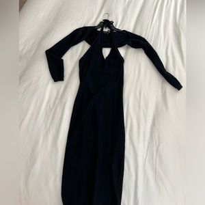 Lioness knit dress with matching shawl